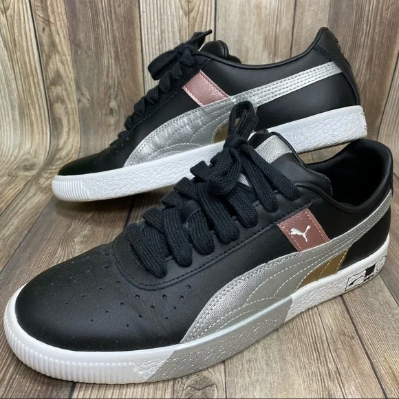 Puma | Shoes | Puma Hacked Perf Toe X Clyde Lace Up Mens  display picture 1